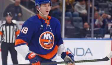 Islanders rookie Matthew Schaefer not bothered by Olympics snub