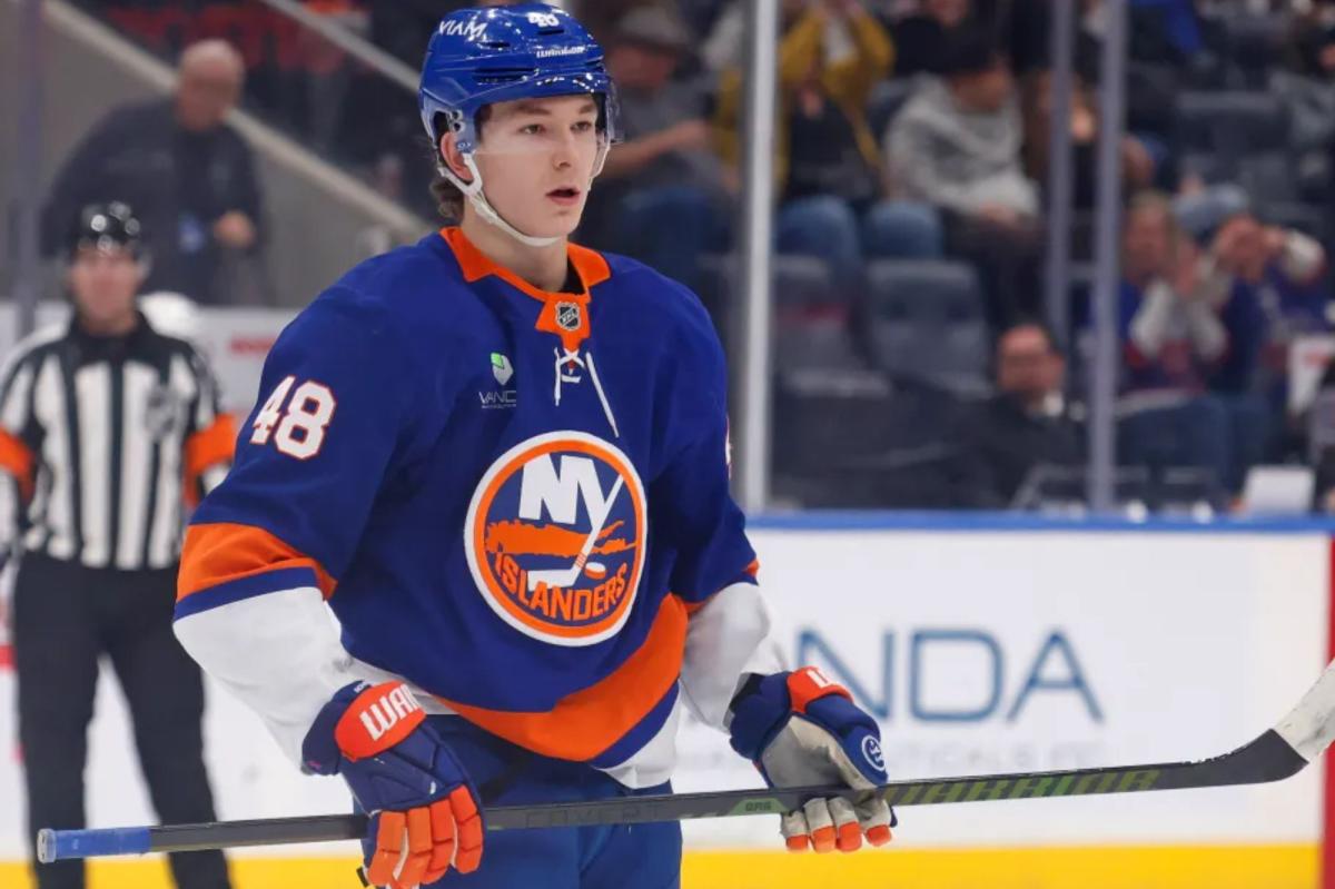 Islanders rookie Matthew Schaefer not bothered by Olympics snub