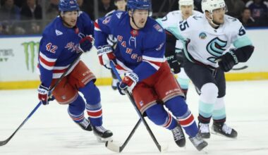 Rangers' Mike Sullivan demoted Alexis Lafreniere due to prolonged inconsistency