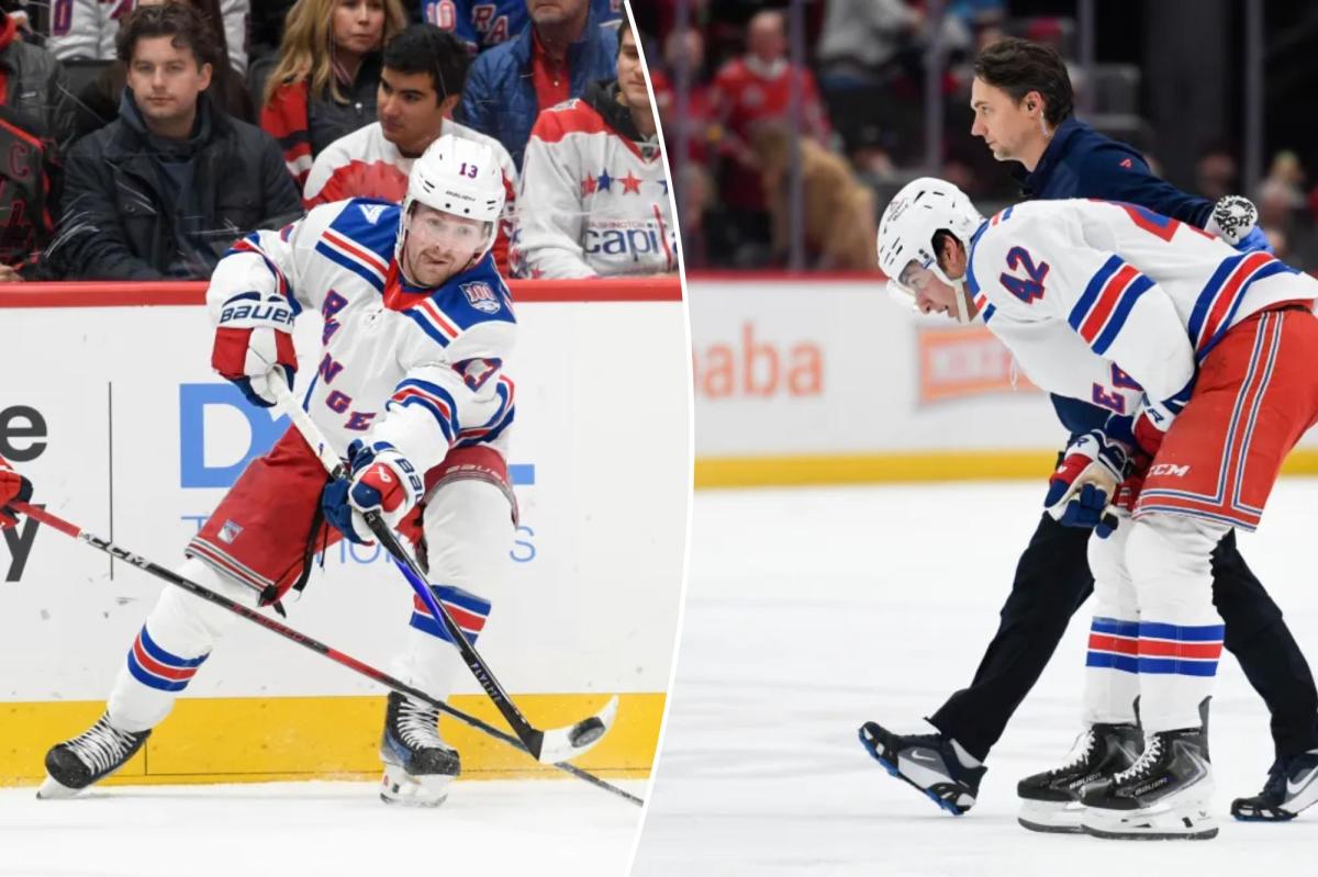 Noah Laba out week-to-week as Rangers get hit with injury bug