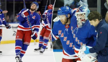Rangers don't expect 'imminent' return of Igor Shesterkin, Adam Fox