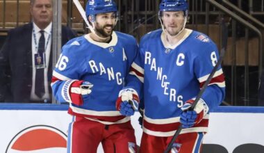 Vincent Trocheck loses cool in Rangers' loss