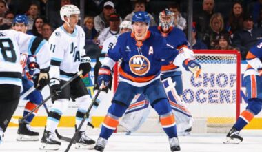 Islanders leave injured Bo Horvat in New York for start of road trip