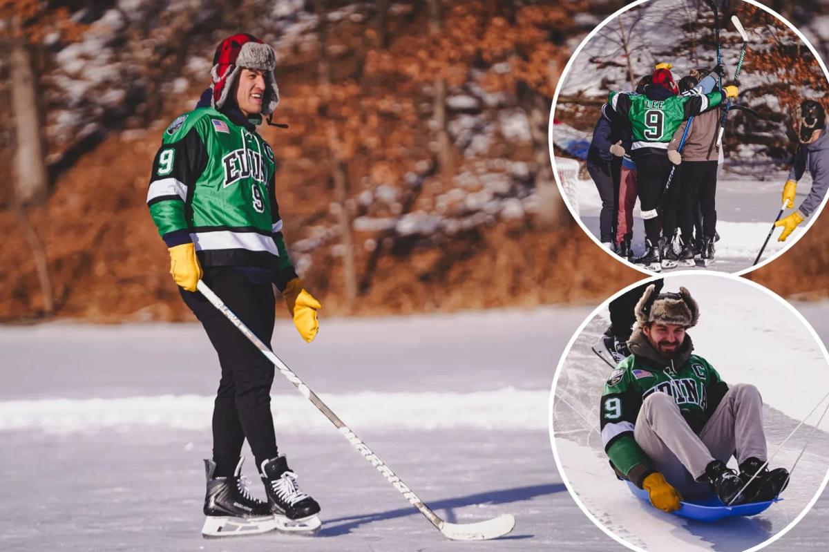Islanders' pond hockey outing the latest example of tight-knit vibes