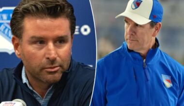 How Mike Sullivan reacted to Letter 2.0 as Rangers struggle in first season