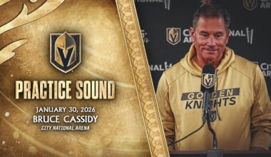 🎥 SOUND: Cassidy | Vegas Golden Knights