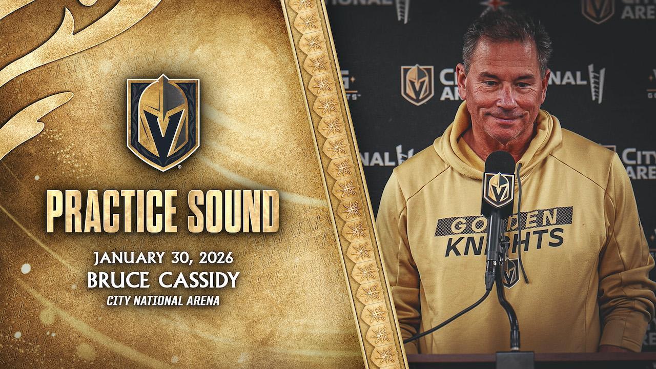 🎥 SOUND: Cassidy | Vegas Golden Knights