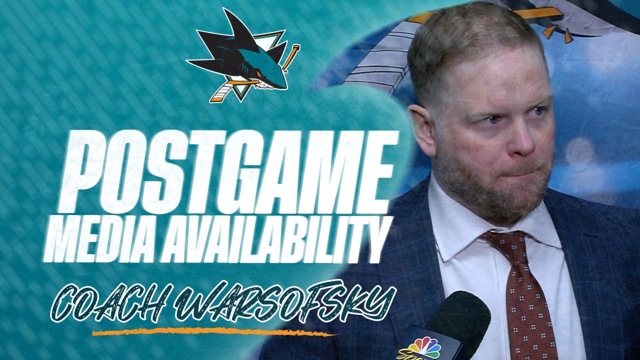 Postgame at FLA(1/19): Warsofsky | San Jose Sharks