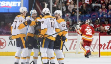 Hague, Stamkos Help Preds to Dramatic Victory Over Flames