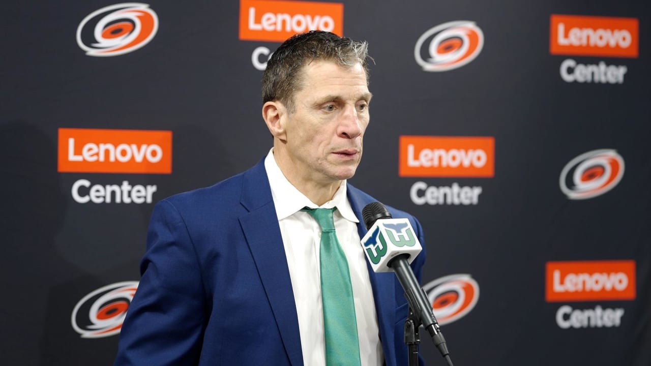 Rod Brind'Amour Postgame Quotes | Carolina Hurricanes