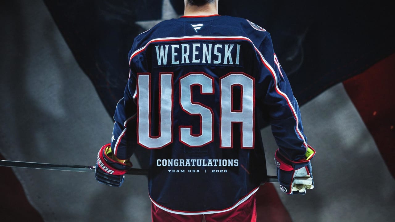 ZACH WERENSKI IS GOING FOR GOLD WITH USA HOCKEY AT THE OLYMPICS! 🇺🇸 | Media Availability