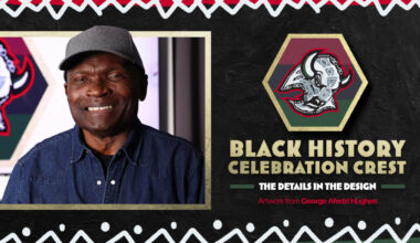 Sabres unveil Black History Celebration crest, designed by George Afedzi Hughes