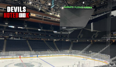 Devils Practice in Seattle Ahead of Sunday's Matinee | NOTEBOOK