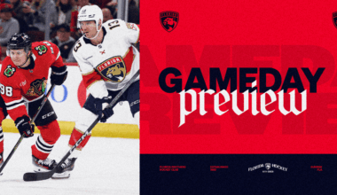 PREVIEW: Panthers close out road trip against the Blackhawks