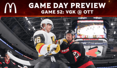 Sens look to snap out of skid against Vegas