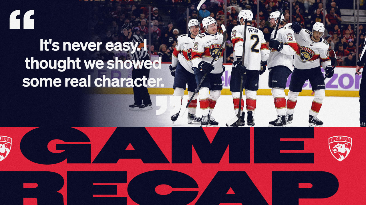 RECAP: Panthers 5, Blackhawks 1