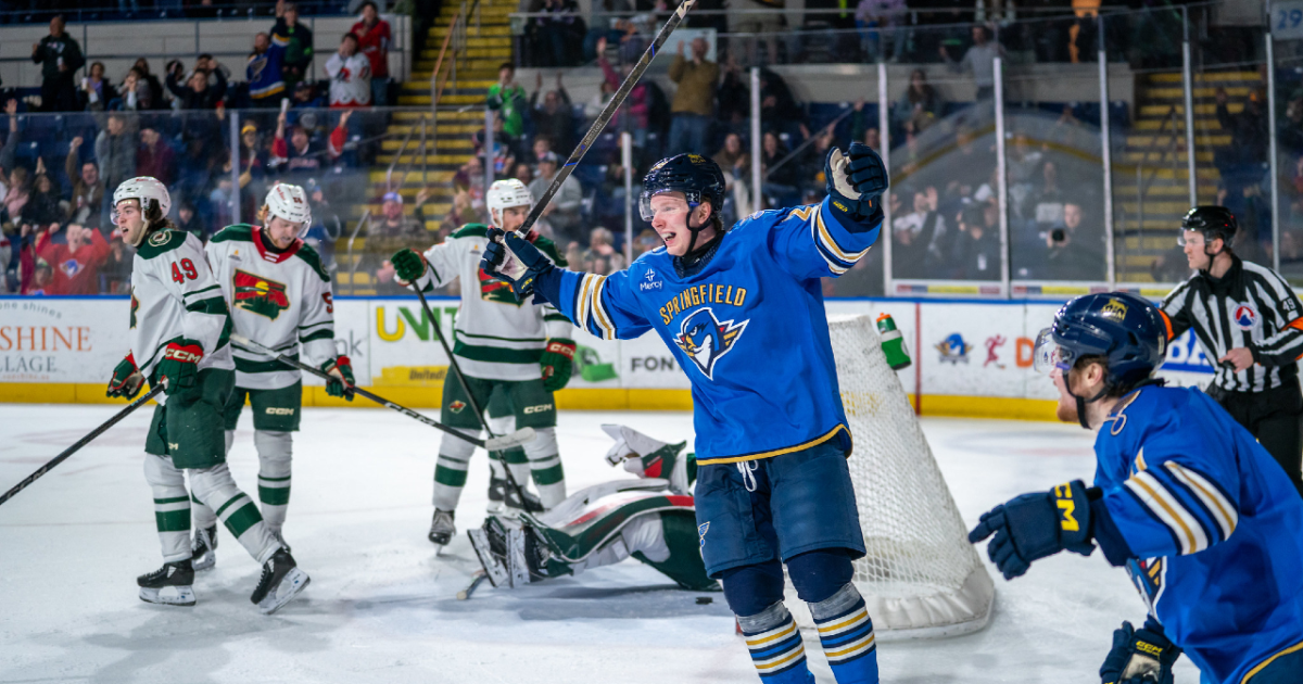 Springfield Thunderbirds | Blues Assign F Otto Stenberg to T-Birds