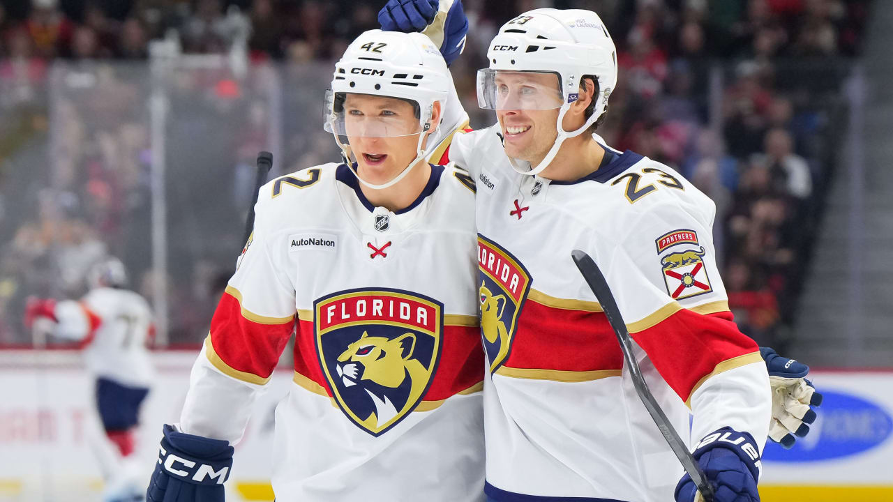Forsling, Verhaeghe each has 2 points, Panthers edge Senators