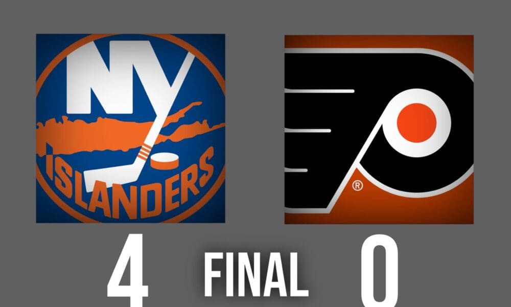 Lifeless Flyers Shutout at Home vs. Islanders on Monday