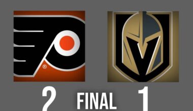 Flyers Snap Losing Streak as Konecny's Two-Goal Night Leads them to Big Win in Vegas