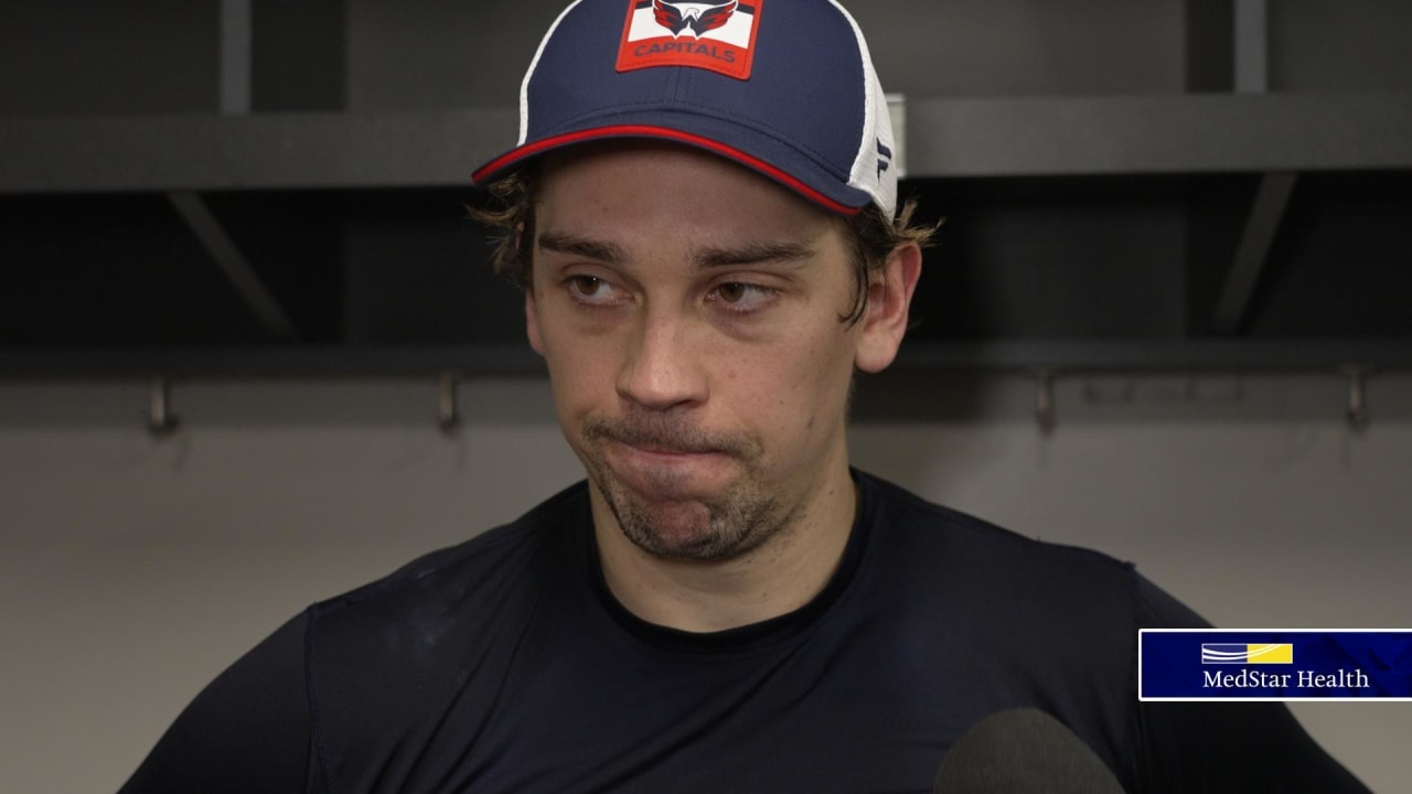 Dylan Strome | Postgame | Washington Capitals