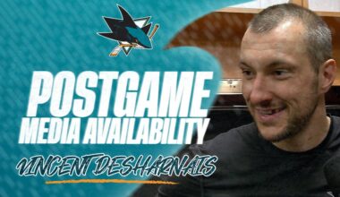 Postgame at FLA(1/19): Desharnais | San Jose Sharks