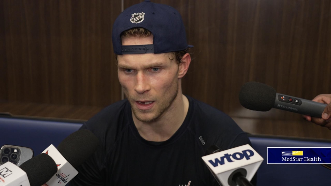 Jakob Chychrun | Postgame | Washington Capitals