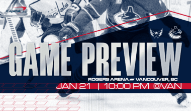 Caps Move on to Vancouver