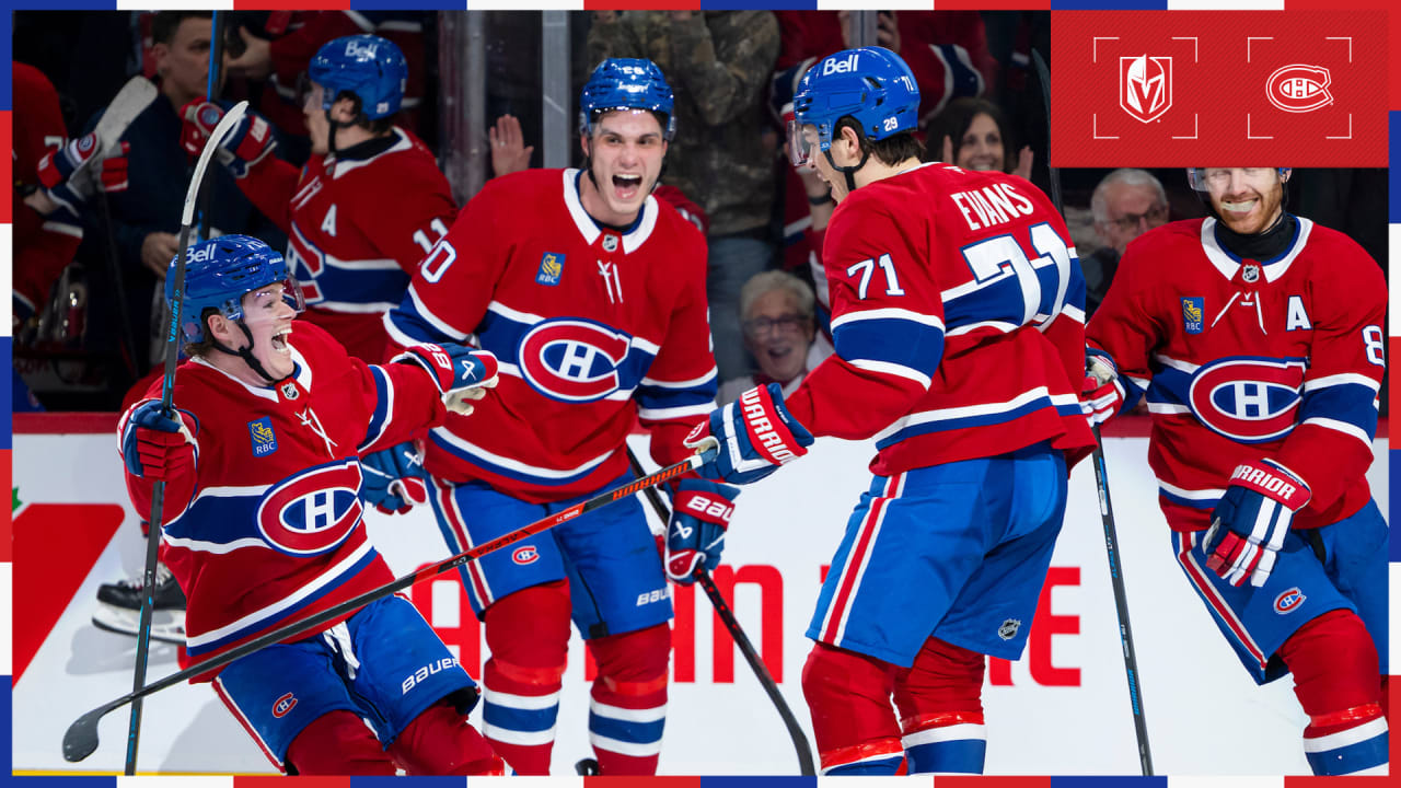 VGK@MTL: Game recap | Montréal Canadiens