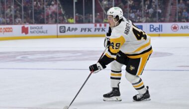 Penguins Recall Rafael Harvey-Pinard – Pro Hockey Rumors