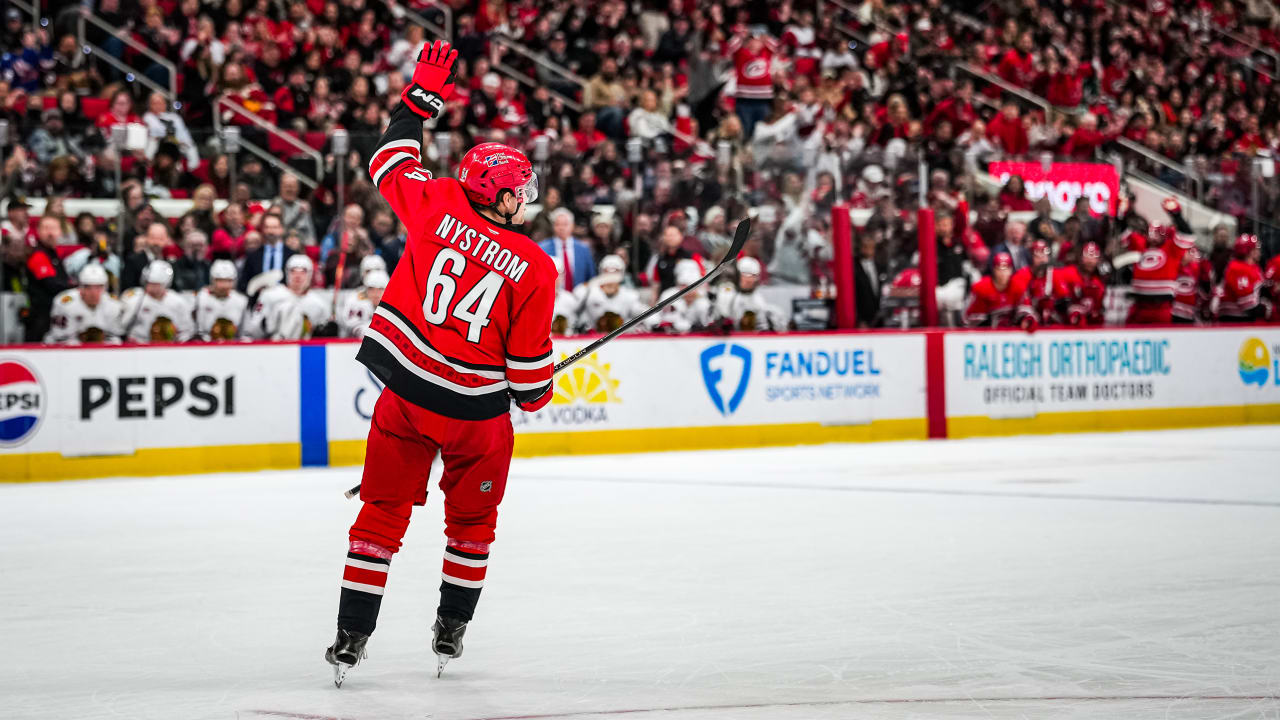 Nystrom Steps Into The Spotlight With First NHL Goal