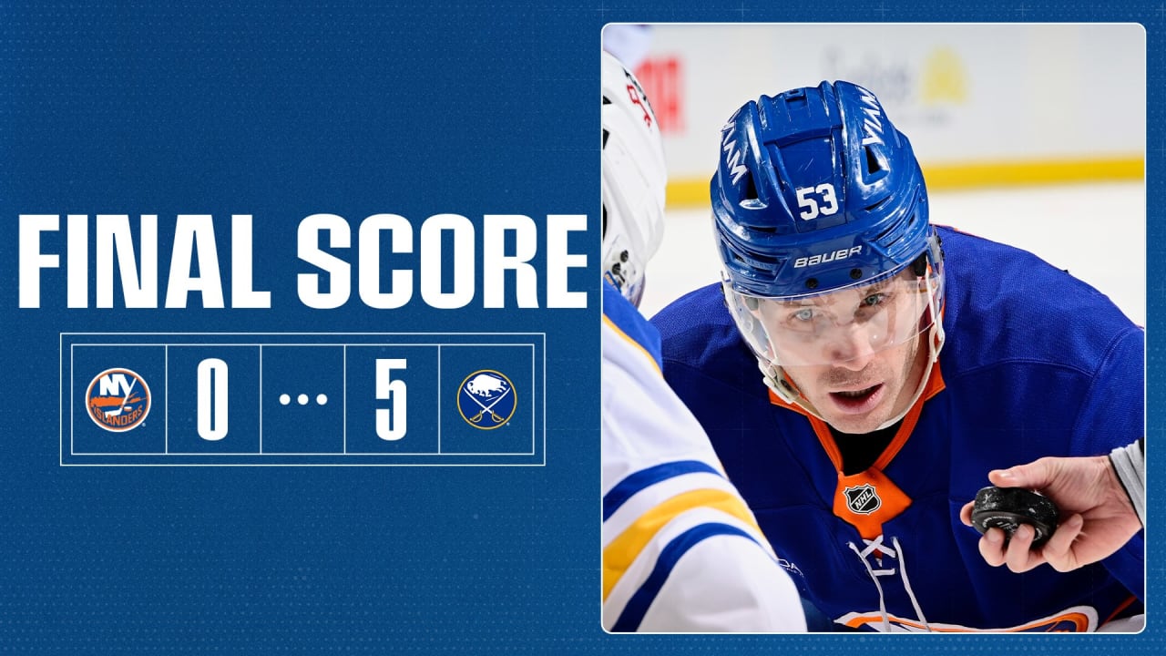 The Skinny: Sabres 5, Islanders 0