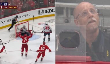 A collage of hockey players.