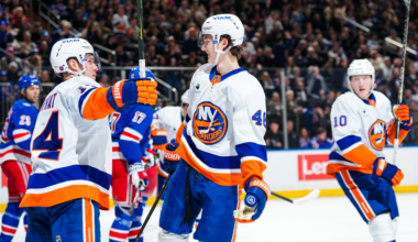 Schaefer, Islanders edge Rangers to complete season series sweep