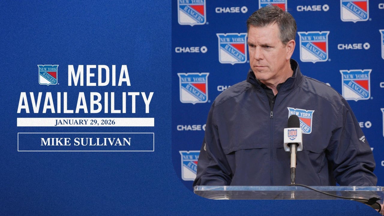 Pregame: Mike Sullivan | New York Rangers