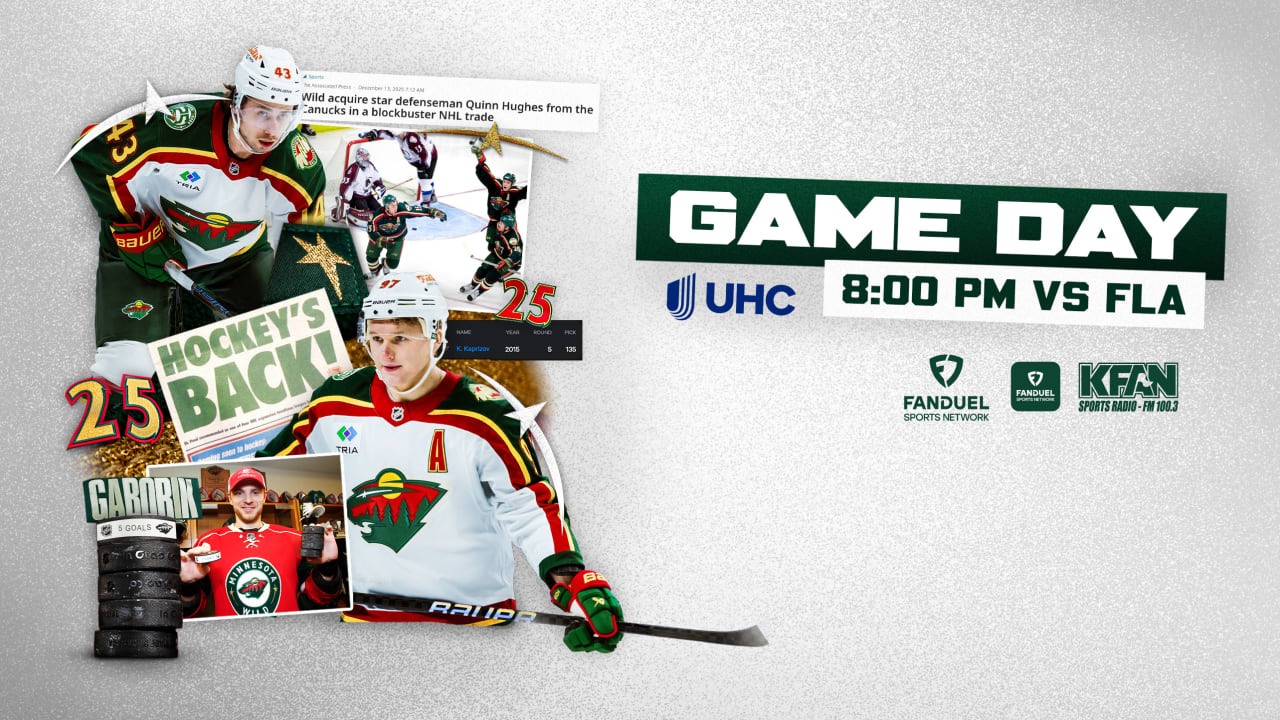 Game Preview: Wild vs. Panthers