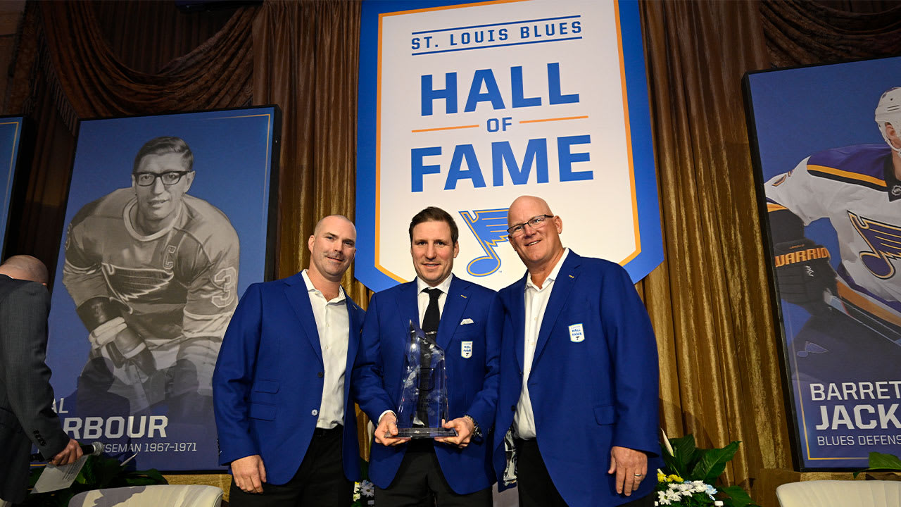 Steen inducted into Blues Hall of Fame