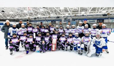 Youth Hockey Rivalry Scores Big, Raising Over $6,000 for Cancer Support in St. Cloud-Sartell Game