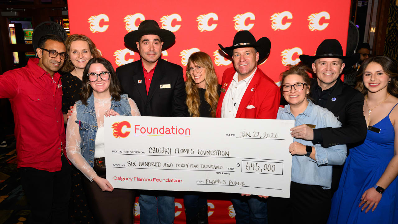 Flames Ambassadors’ Celebrity Poker Tournament Raises $645,000