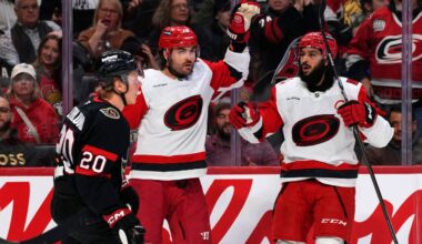 First period undoes Senators in loss to Hurricanes
