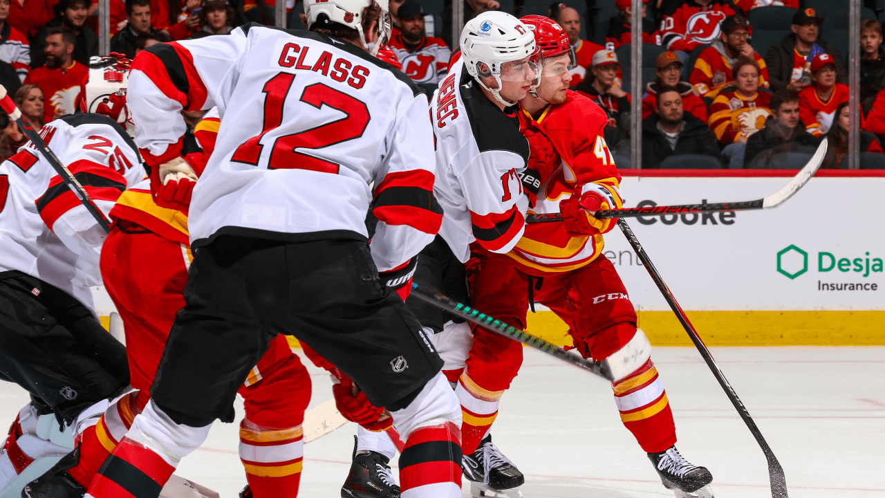 Nemec scores in OT, Devils edge Flames