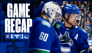 Drew O’Connor Strikes Late, Canucks Hold Anaheim Off 2-0