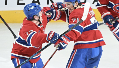 Evans scores in overtime to lift Canadiens past Golden Knights 3-2