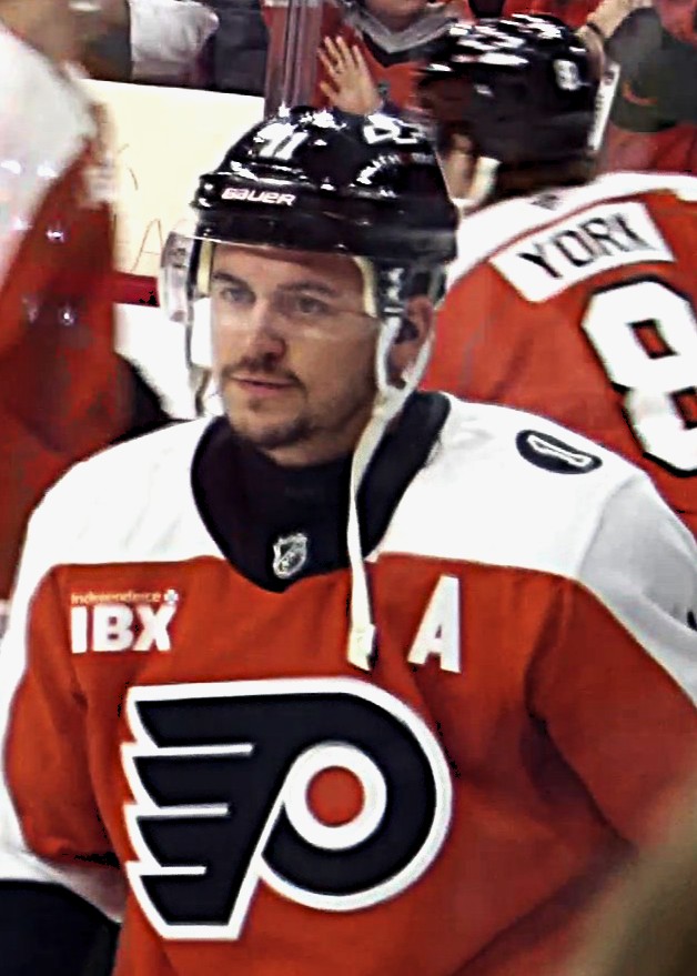 Flyers battle Jackets Konecny Hattrick