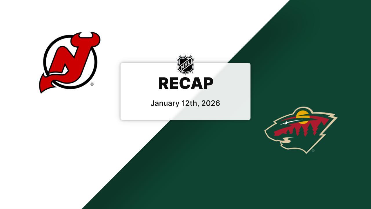 Devils 5, Wild 2 | HIGHLIGHTS