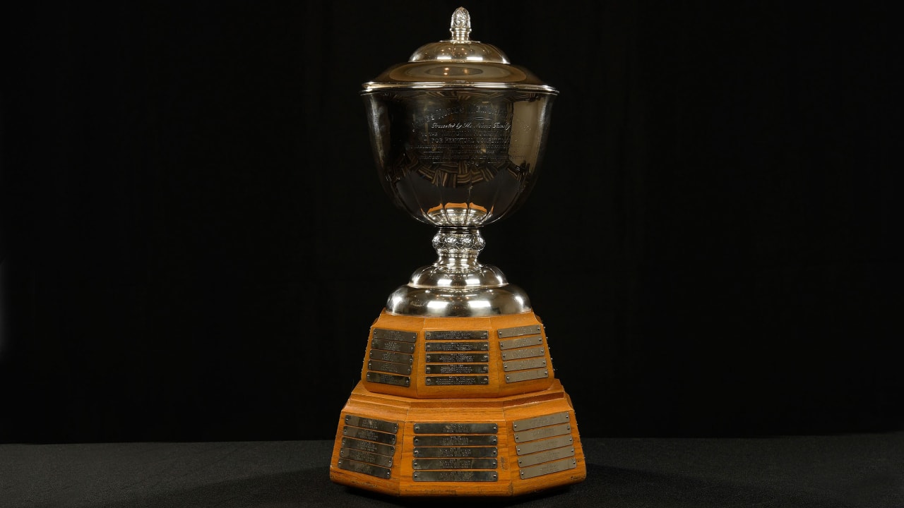 Trophy Thursday: James Norris Memorial Trophy