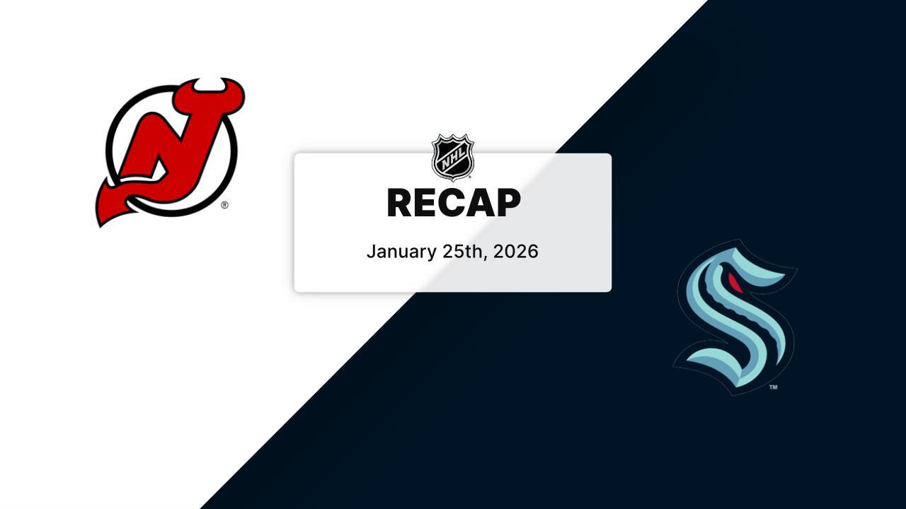 Kraken 4, Devils 2 | HIGHLIGHTS