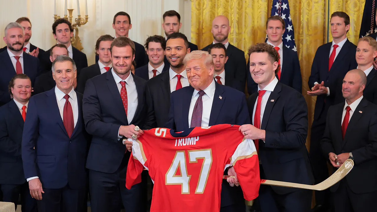 Trump hosts back-to-back Stanley Cup champion Panthers at White House