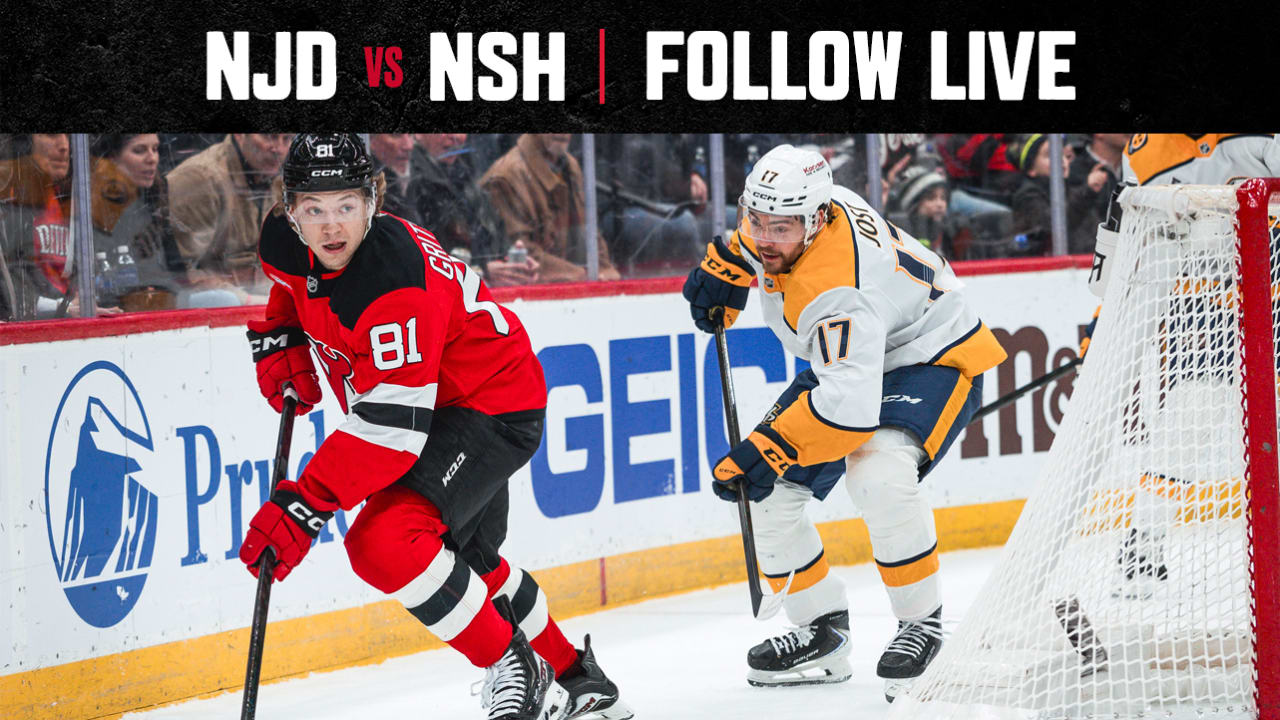 LIVE UPDATES: Devils 1, Predators 1