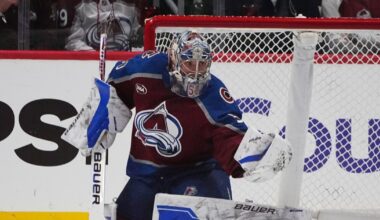 Trent Miner records 1st NHL shutout as Avs beat Blue Jackets 4-0 Saturday
